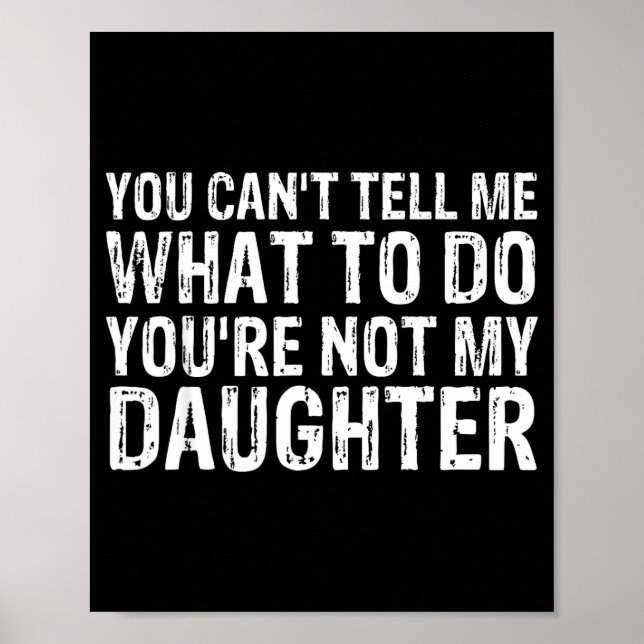 Poster Cute And Funny Father Quote Cool Dad Design For Fa (Devant)