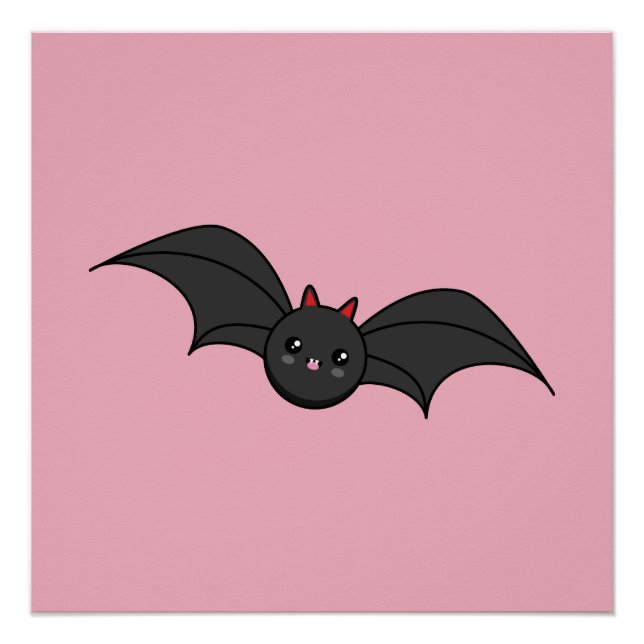 Poster Cute chauve (Devant)