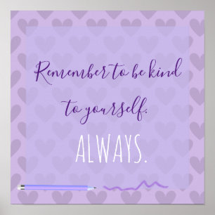 Poster Cute Chic Pastel Lavender Motivation