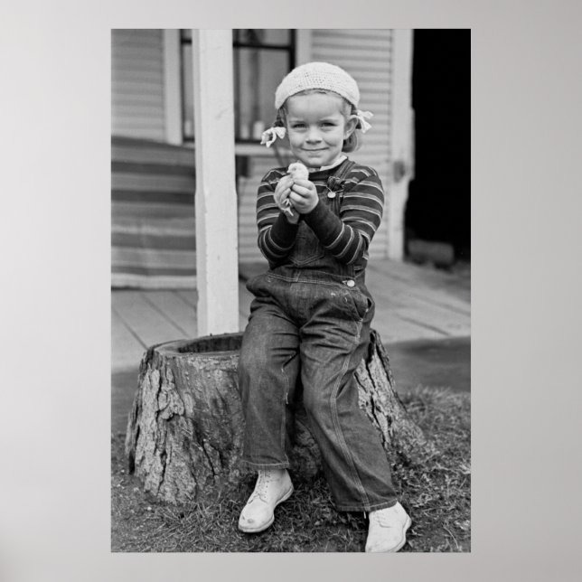 Poster Cute Chick, 1937 (Devant)