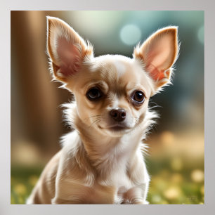 Poster Cute Chihuahua Puppy