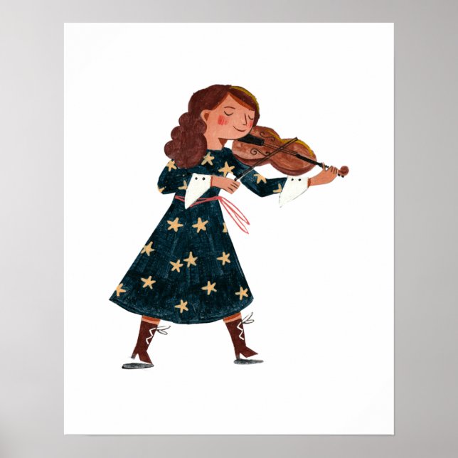 Poster Cute Halloween enfants costume tour et traiter par (Devant)
