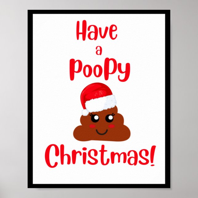 Poster Cute Have A Opy Christmas Funny Holiday T Shirt  (Devant)