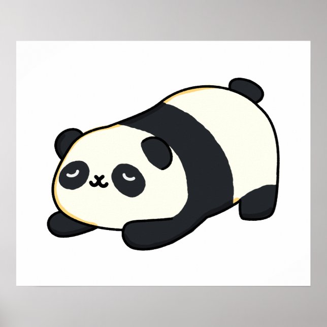Poster Cute Kawaii Panda (Devant)