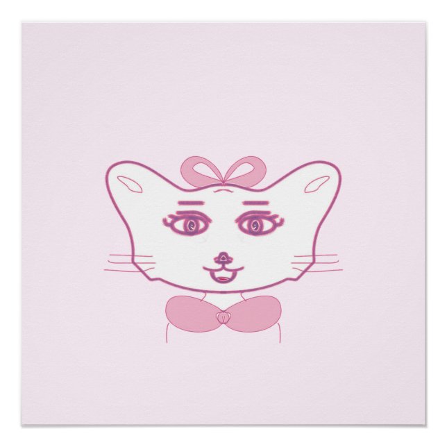 Poster Cute kitten (Devant)