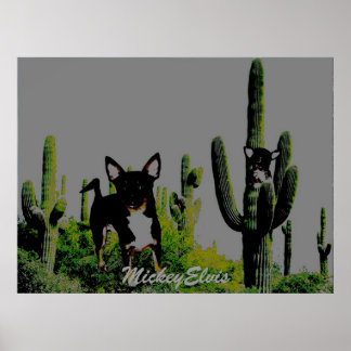 Poster Cute MickeyElvis