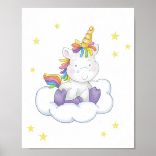 Poster Cute Unicorn