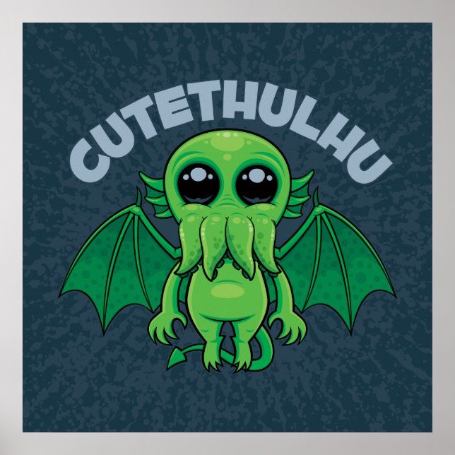 Poster Cutethulhu (Devant)