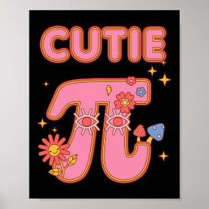 Poster Cutie Pi Pie Happy Pi Day Mathématiques Enseignant