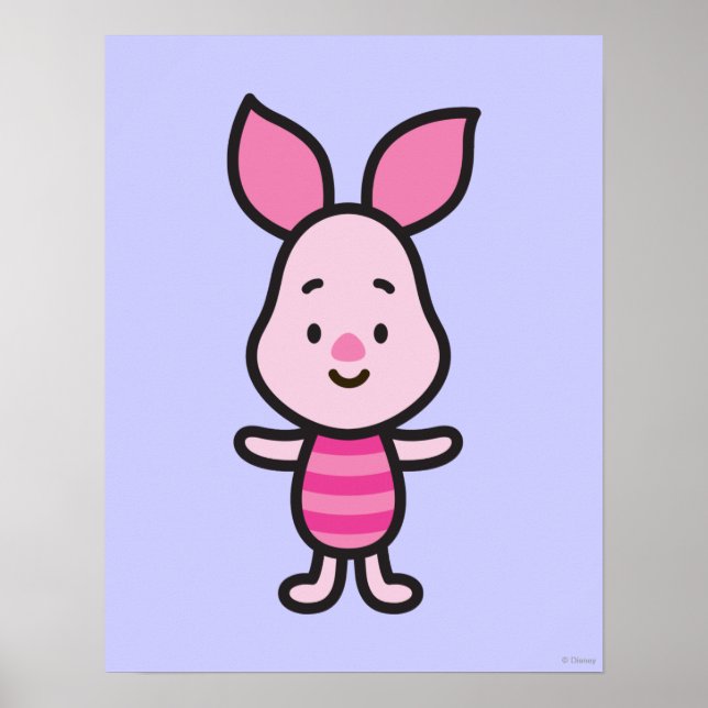 Poster Cuties Piglet (Devant)