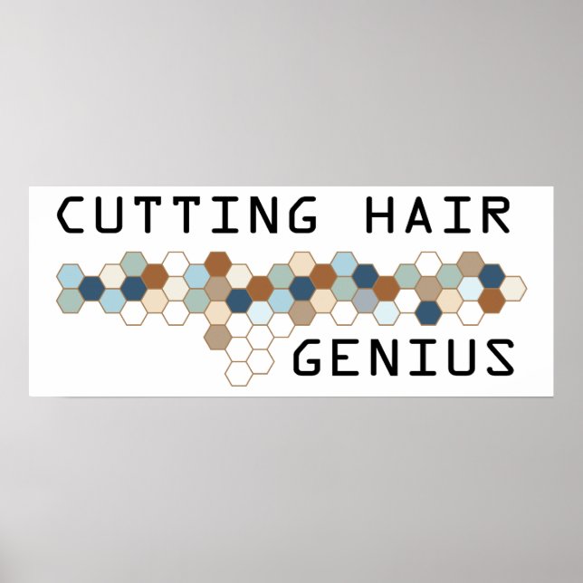 Poster Cutter le génie des cheveux (Devant)