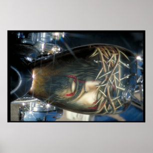 Poster Cuve à combustible peinte sur mesure - Dakota du S