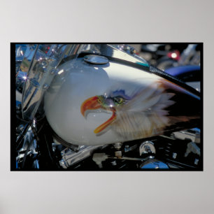 Poster Cuve à combustible peinte sur mesure - Dakota du S