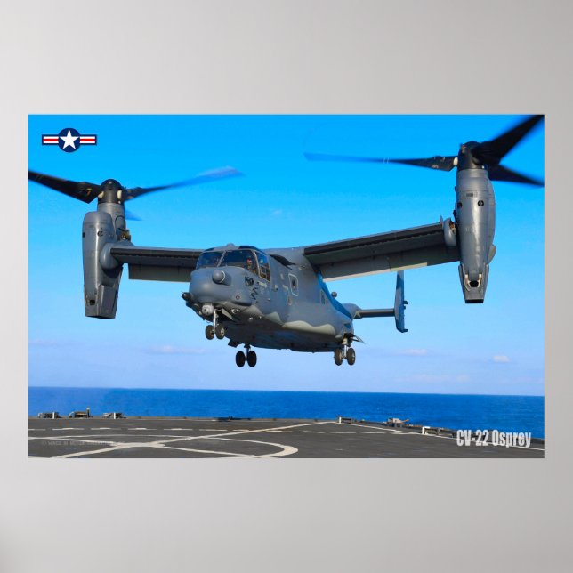 POSTER CV-22 OSPREY (Devant)