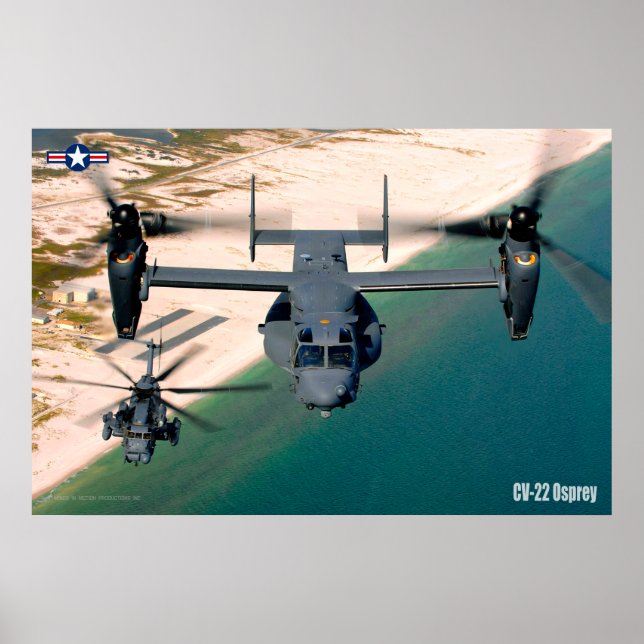 POSTER CV-22 OSPREY (Devant)