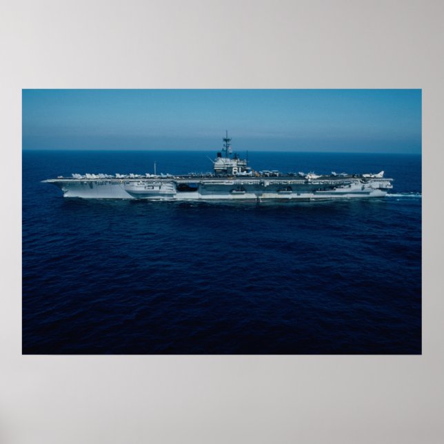Poster CV-61 Ranger 1986, porte-avions (Devant)