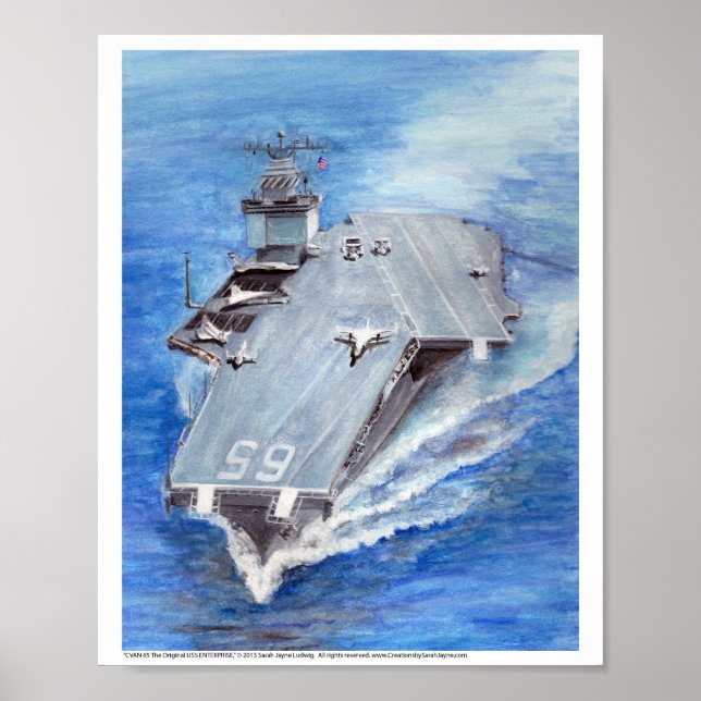 Poster CVAN 65 Entreprise (Devant)