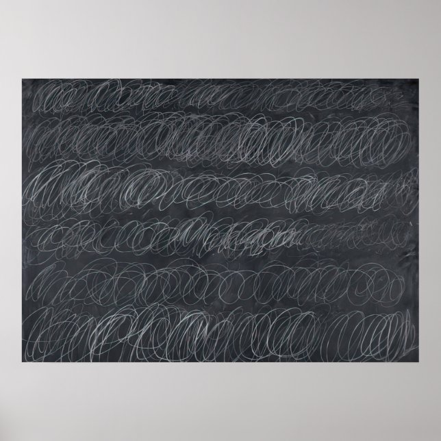 Poster Cy Twombly (Devant)