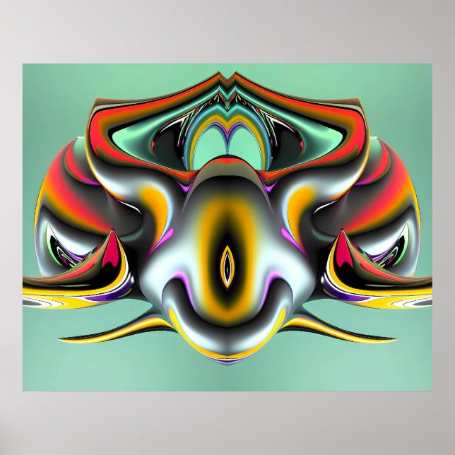 Poster Cyber-Hotdish - Ken Gage Fine Art (Devant)