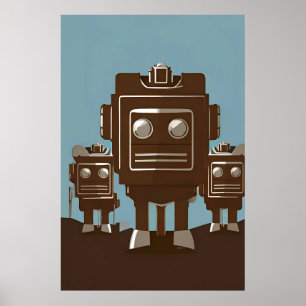 Poster Cyber Radio Rodéo Patrol Ken Gage Sci-Fi