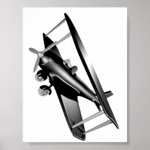 Poster Cyber Red Popcorn Anime Bi-Plan volant parmi