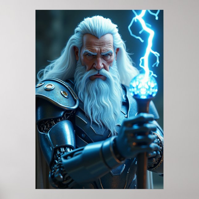 Poster Cyber Zeus: Lord of Thunder (Devant)