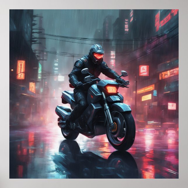 Poster Cyberpunk (Devant)