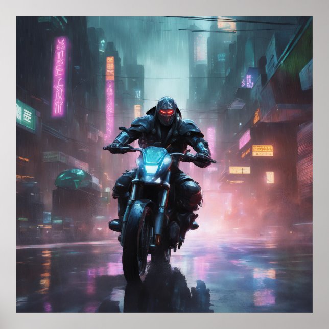 Poster Cyberpunk (Devant)