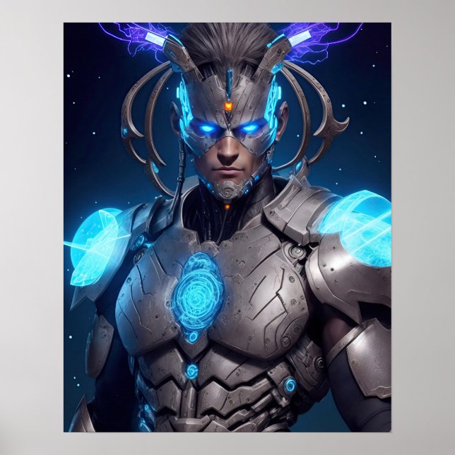 Poster Cyborg de Zeus (Devant)