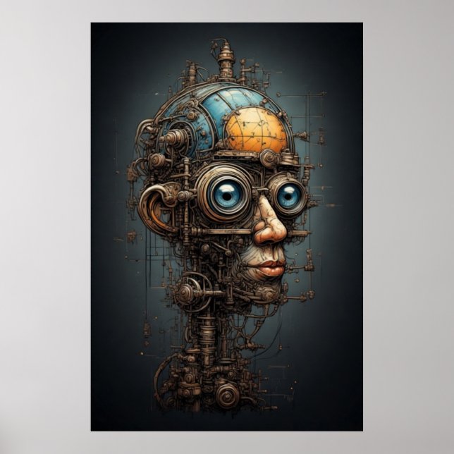 Poster Cyborg Man (Devant)