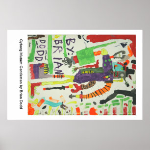 Poster Cyborg Mutant Gentleman