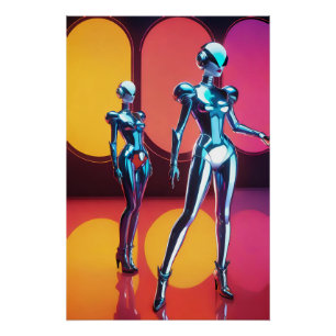 Poster Cyborg Party Girls III