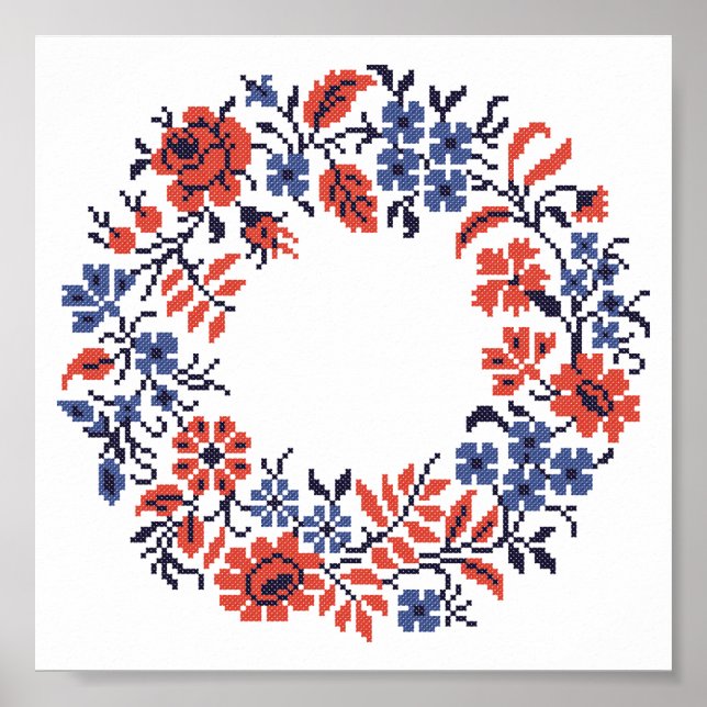 Poster Cycle des fleurs (Devant)