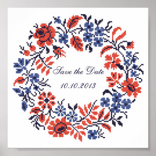 Poster Cycle des fleurs