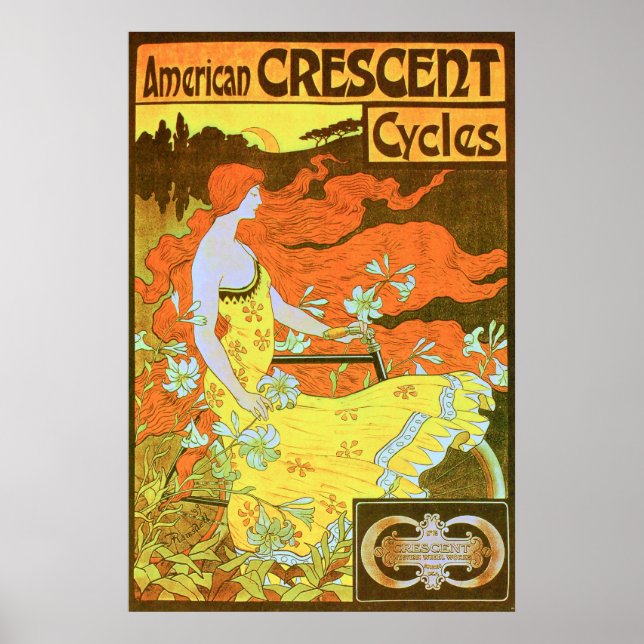 Poster Cycles américains de CRÉSCENT (Devant)