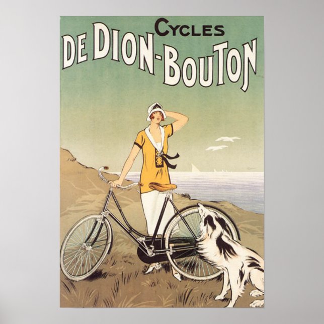 Poster Cycles De Dion Bouton (Devant)
