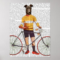 Cycliste Greyhound