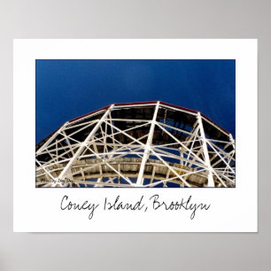 Poster Cyclone Rollercoaster