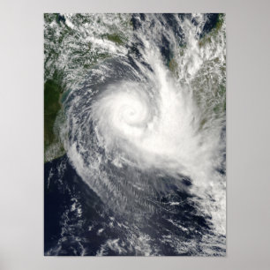 Poster Cyclone tropical Boloetse