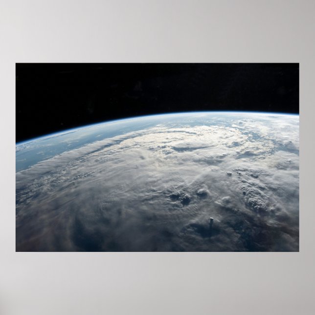Poster Cyclone Tropical Idai Au-Dessus De La Côte D'Afriq (Devant)