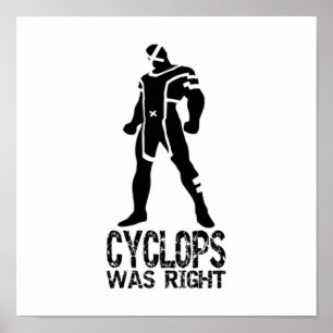 Poster Cyclops avait raison