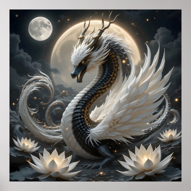 Poster Cygne de dragon (Devant)