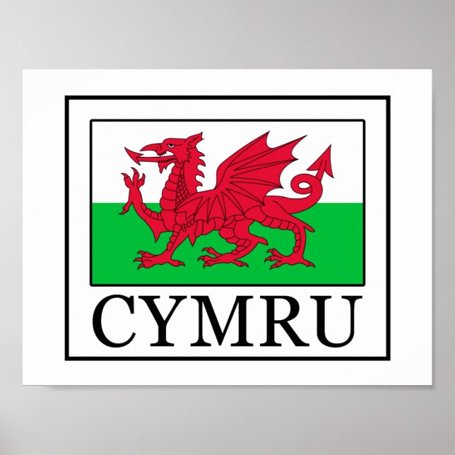 Poster Cymru (Devant)