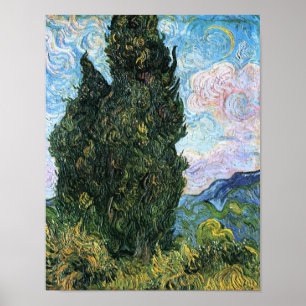 Poster Cyprès, Vincent van Gogh Art