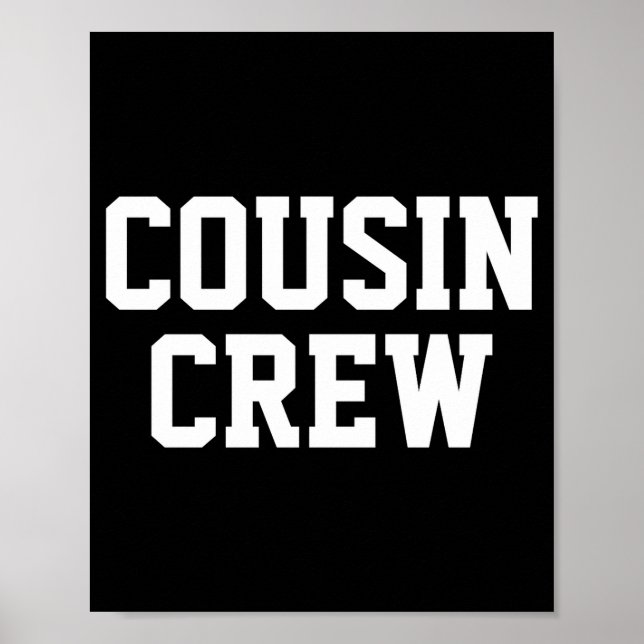 Poster D Cousin Crew Matching Family _1  (Devant)