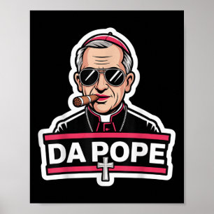 Poster Da Pape Leo Xiv Pape chrétien Robert Prevost Funn