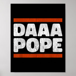 Poster Daaa Pope - Drôle Habemus Papam Chi Leo Xiv Chicag