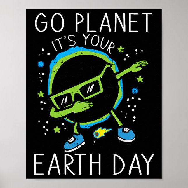Poster Dab Earth Solaire Eclipse Go Planet Your Earth D (Devant)