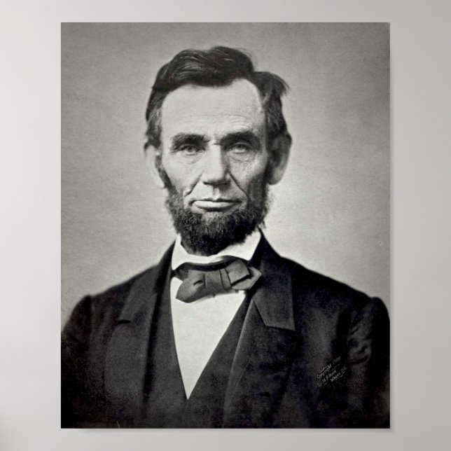 Poster d'Abraham Lincoln (Devant)
