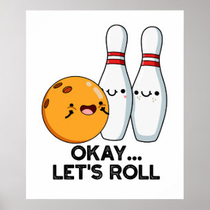 Poster D'accord, c'est parti Drôle de jeu de mots de bowl